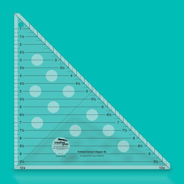 Creative Grids Ruler Folded Corner Clipper XL - CGRFCCXL
