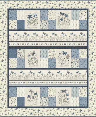 Butterflies & Blooms Quilt Kit#2