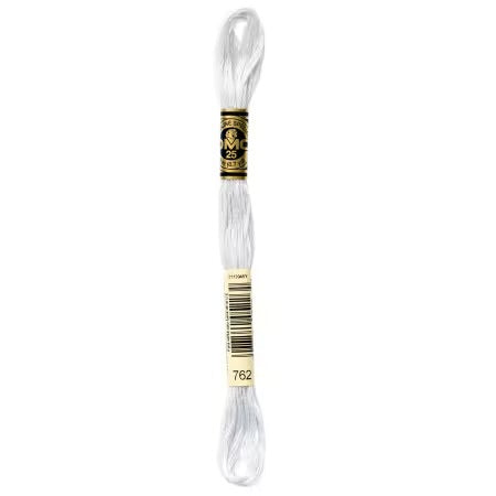 DNC Floss #762 Very Light Pearl Gray