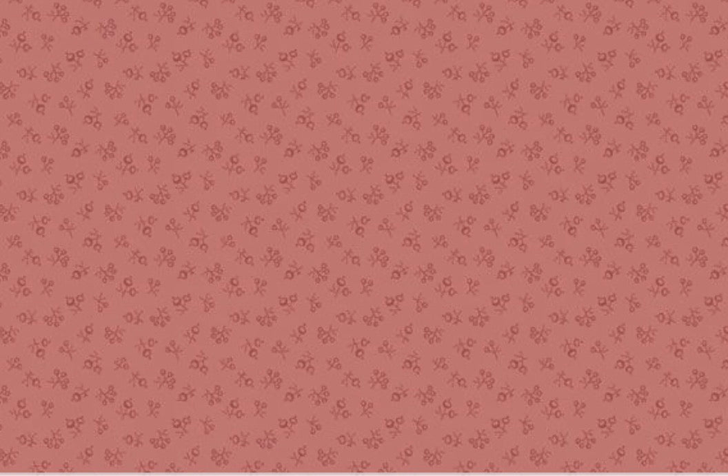 Marcus Fabrics Toolbox Floral Timeworn Toolbox Designs R540399 Red