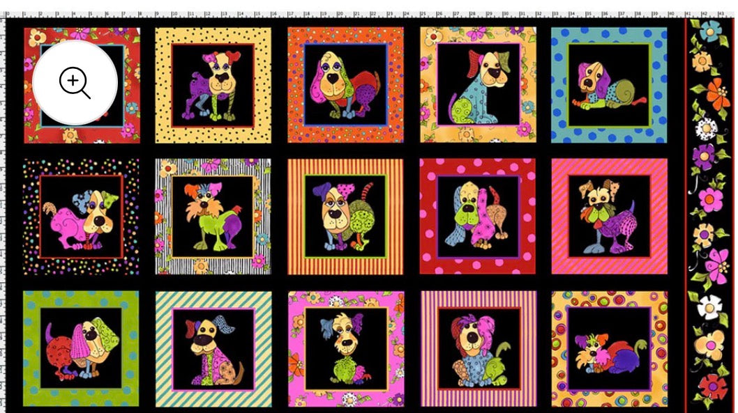 Loralie Designs Dog Happy Panel