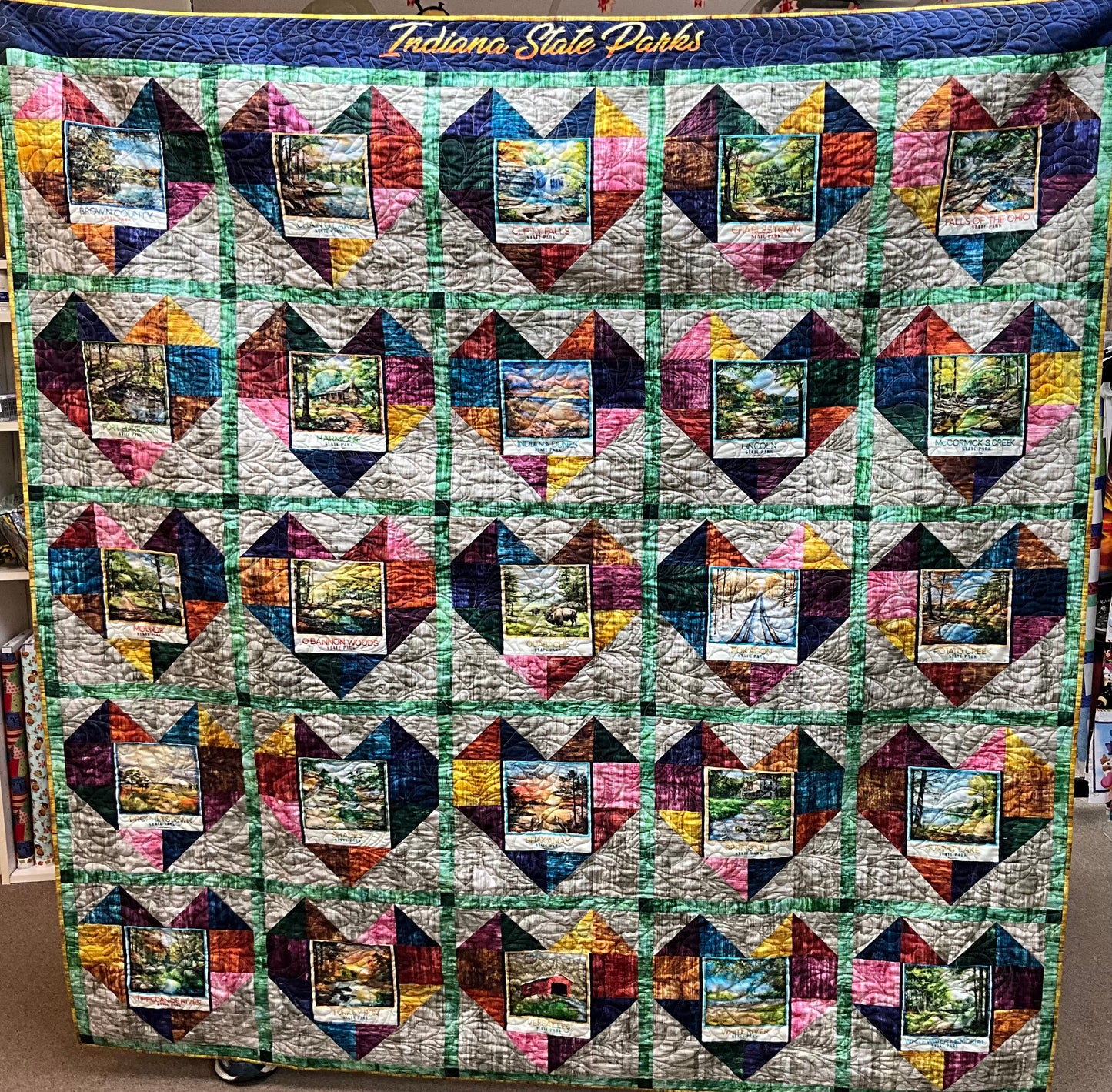 All Indiana Shop Hop Quilt Kit