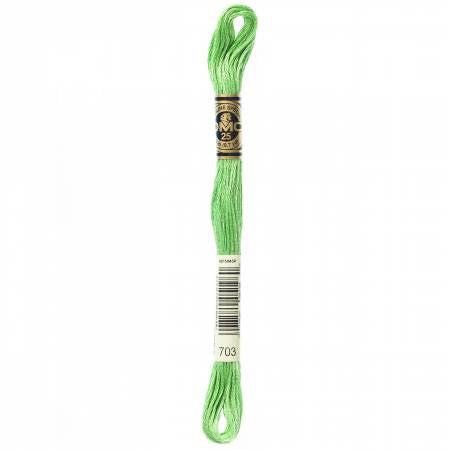 DMC Floss #703 Chartreuse