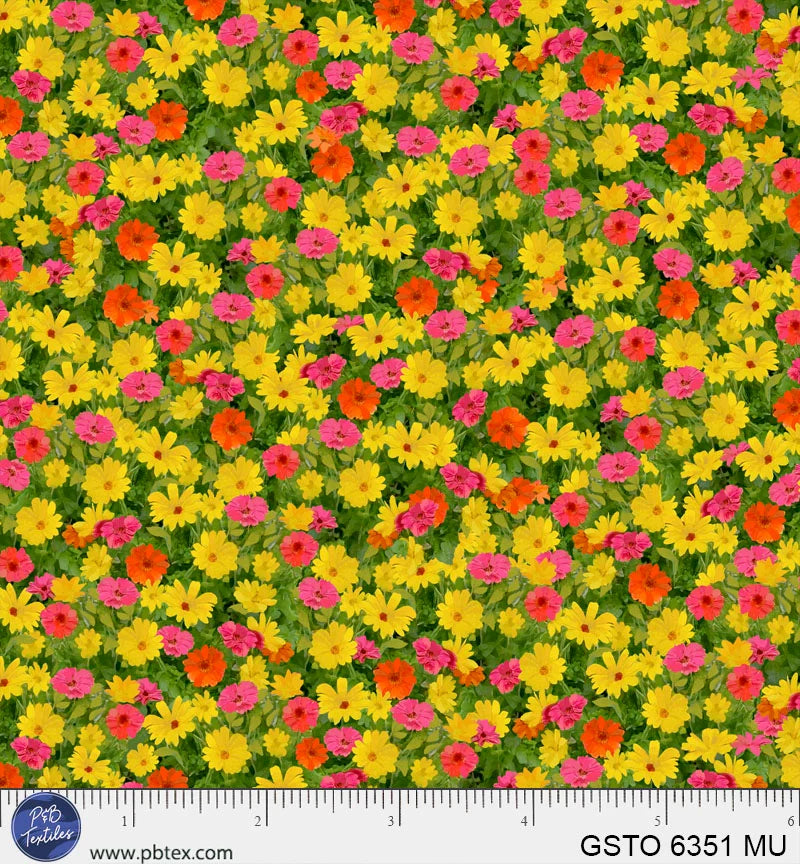 P&B Textiles General Store Packed Flowers GSTO 06351 MU