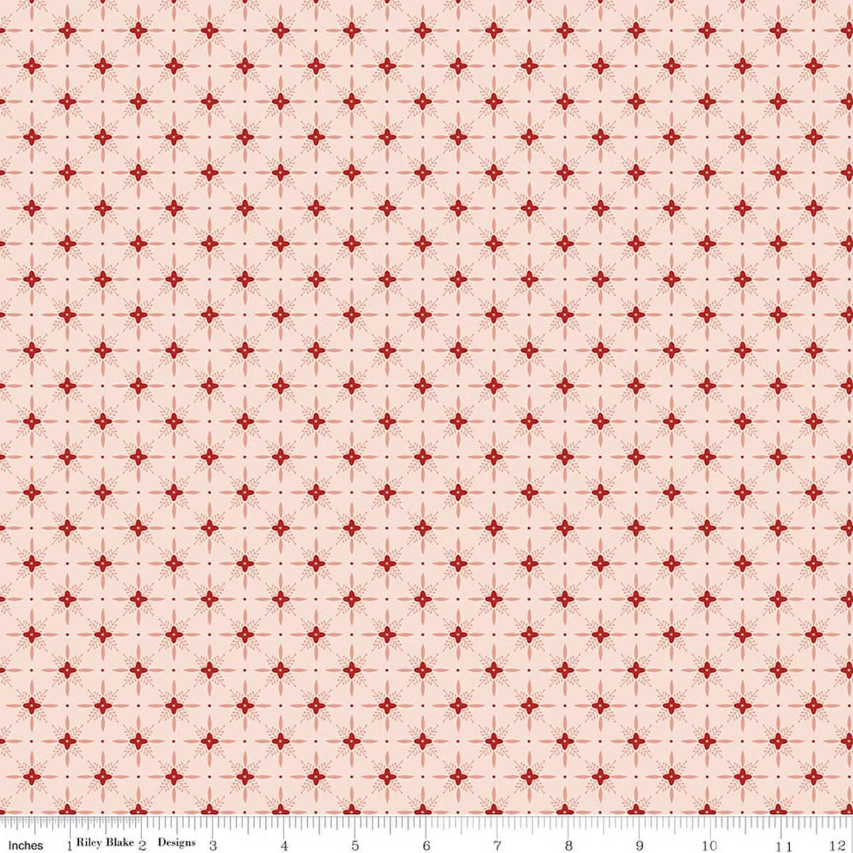 Christmas Greetings by Designer Sandy Gervais for Riley Blake Designs CD17666 Pink