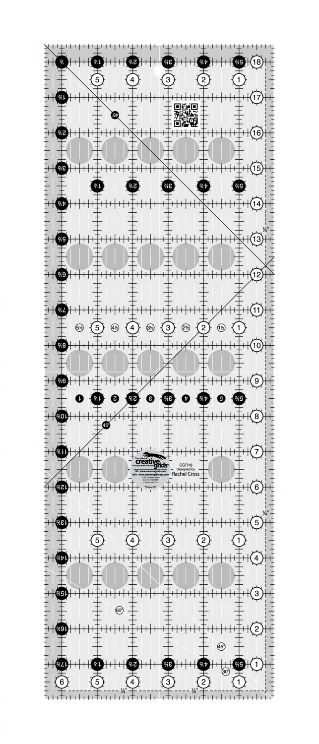 Creative Grids Quilt Ruler 6.5 x 18.5 CGR18