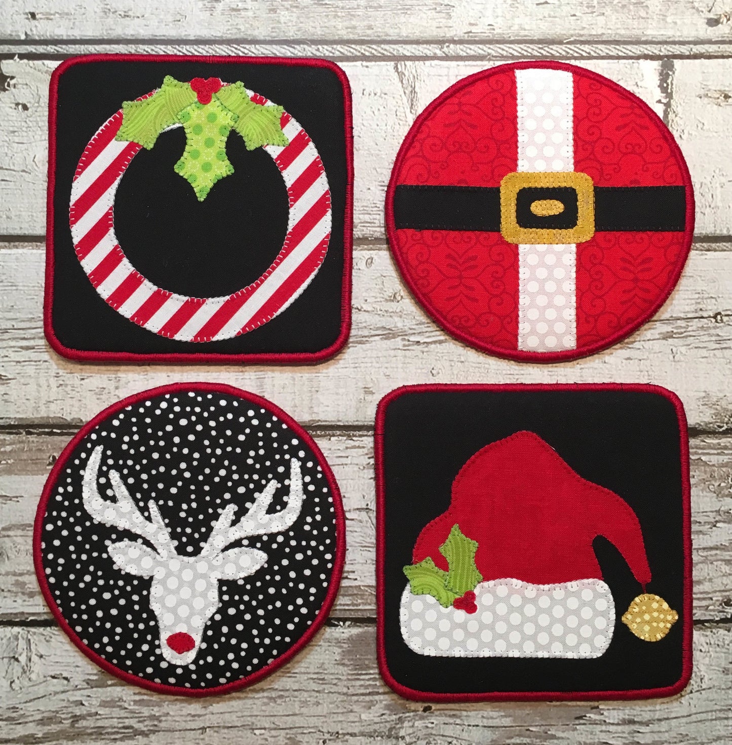 Coasting into Christmas 5” Coasters