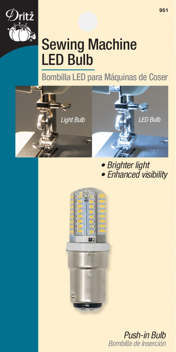 Sewing Machine LED Push in Bulb by Dritz