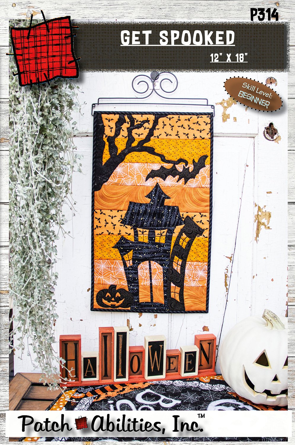Get Spooked 12” x 18” by Patch Abilities #P314