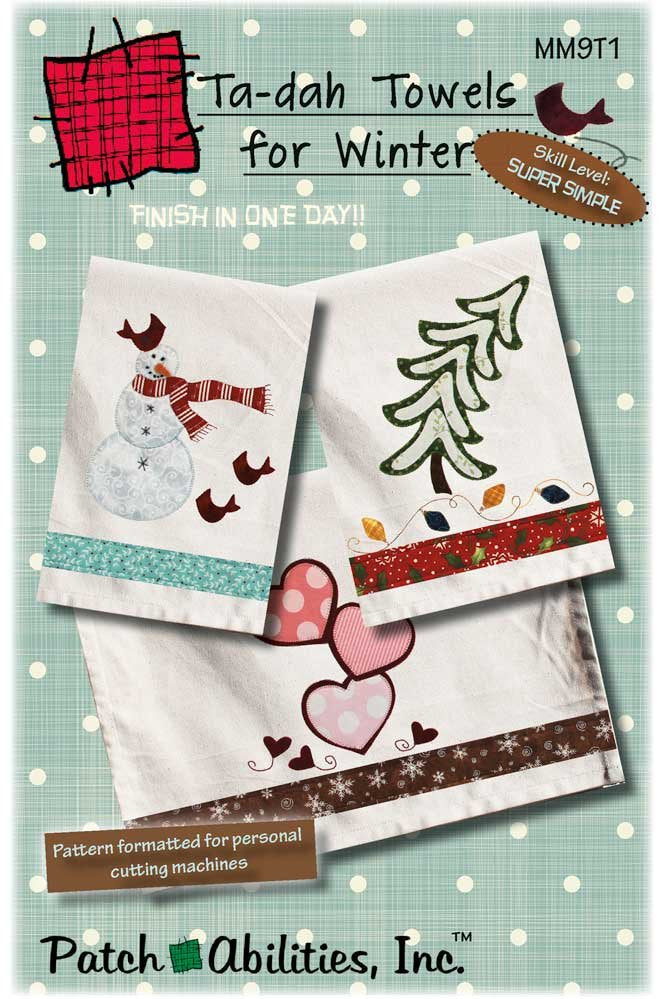 Patch Abilities, Inc. Ta-dah Towels for Winter MM9T1
