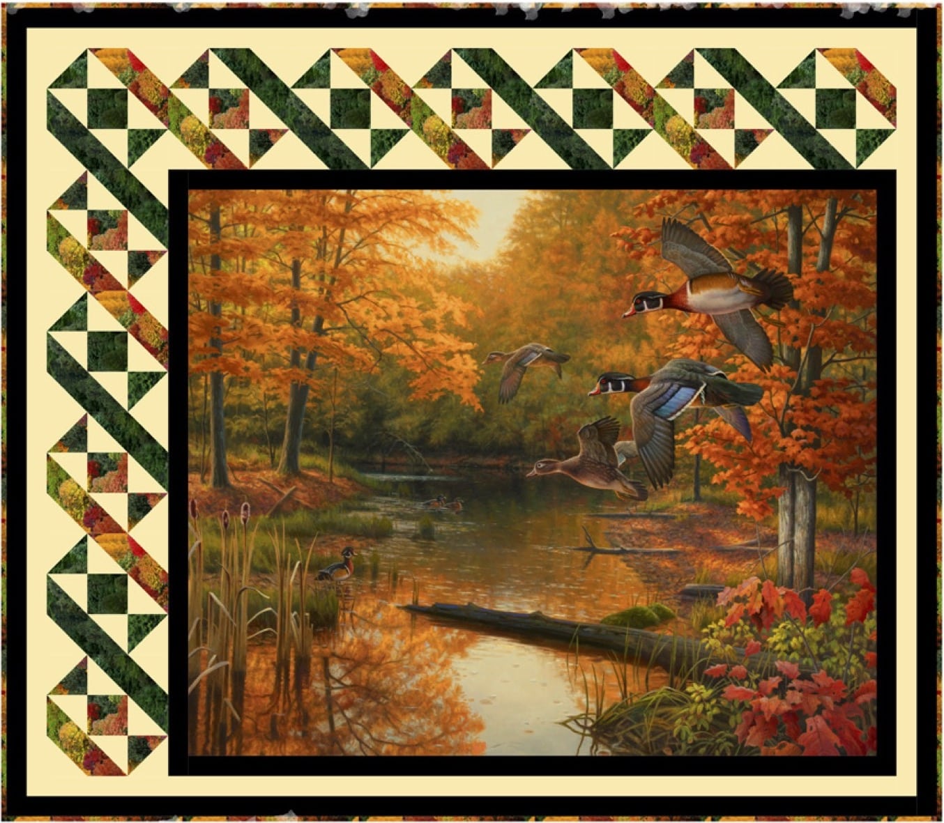 Golden Flight Quilt Kit