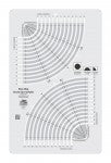 Creative Grids Ruler Circle Savvy Ruler CGRSAV1