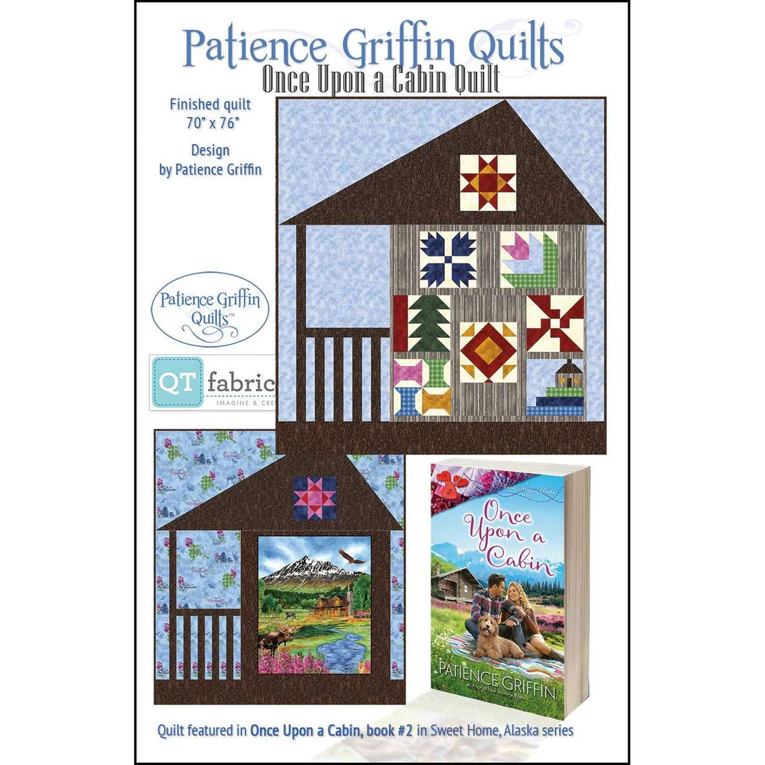 Once Upon a Cabin Quilt Kit 70” x 76”
