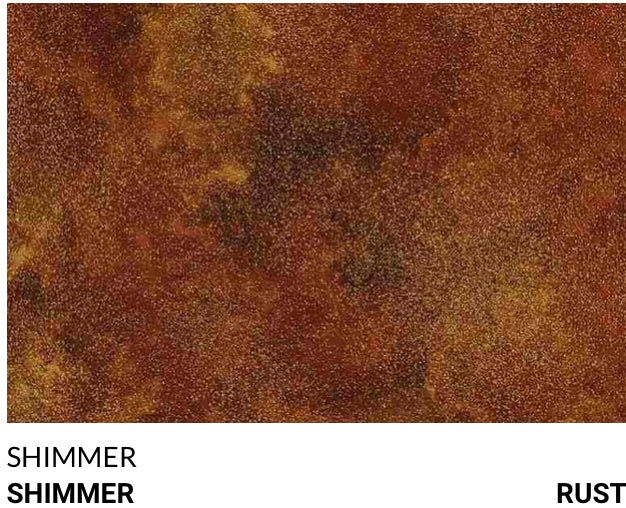 Timeless Treasures Shimmer Rust