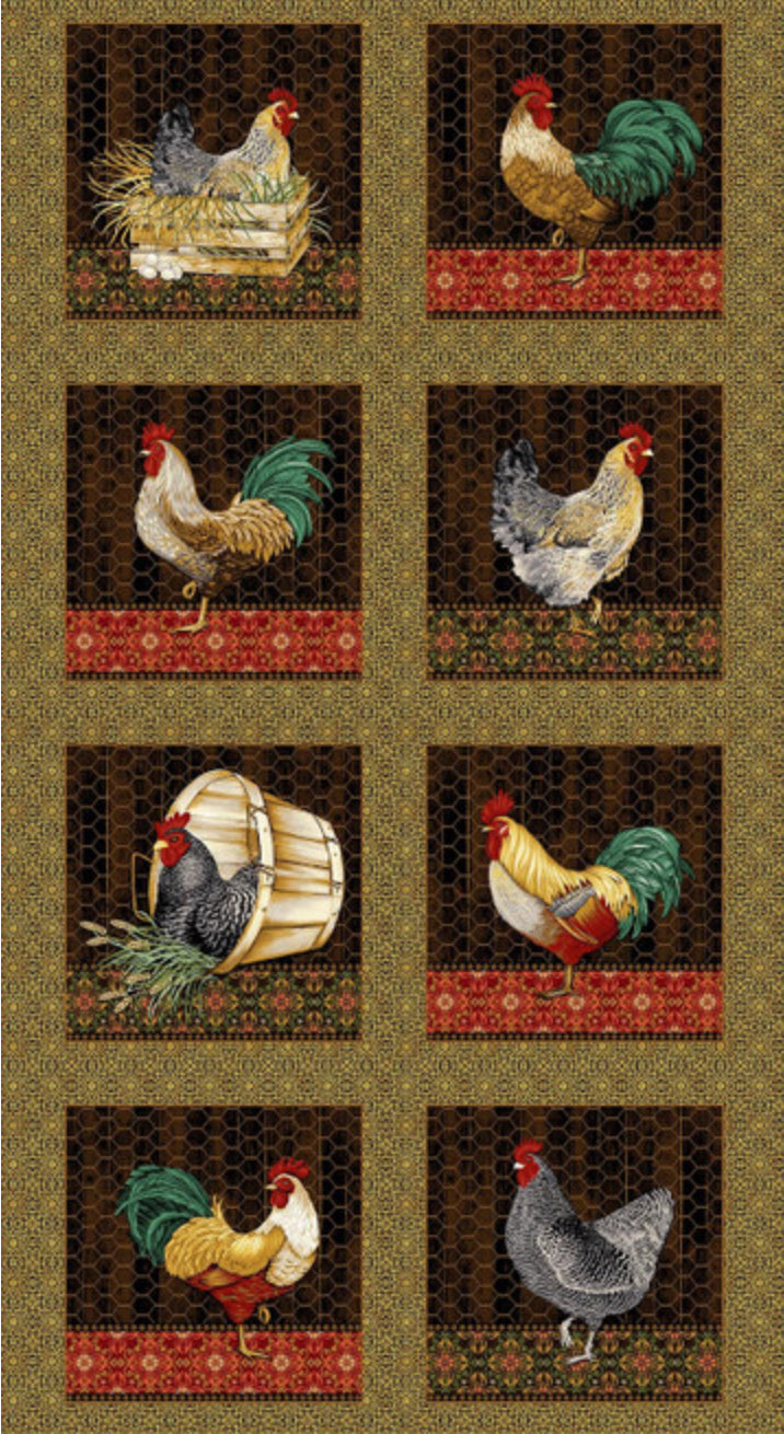 Chicken Shack Pattern# 3318, Color# 99 (Panel)