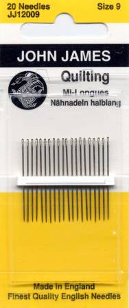 John James Quilting Needles Size 9