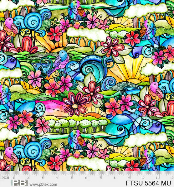 Flower To The Sun by Designer Robin Mead FTSU 5564MU