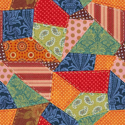 Bug Bliss by Sue Reeves Pattern: 8115, Color: 87 Crazy Quilt Print