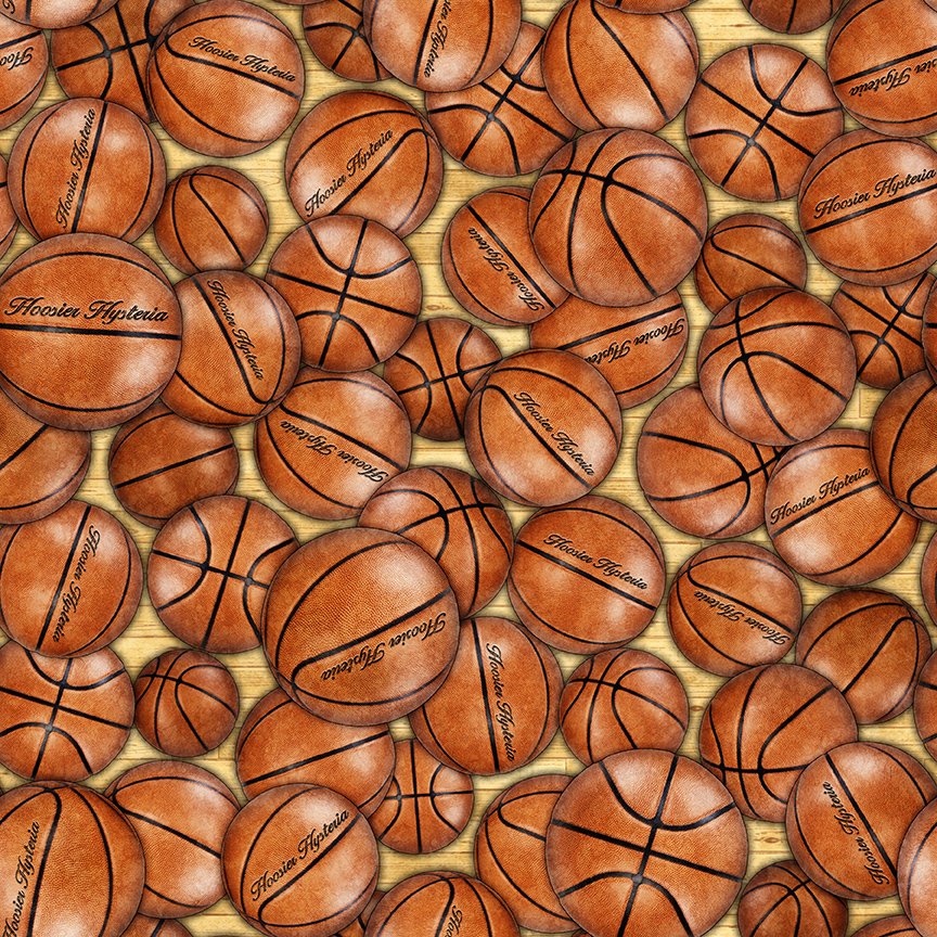 All Indiana Shop Hop Basketball Orange 2600 31110 O