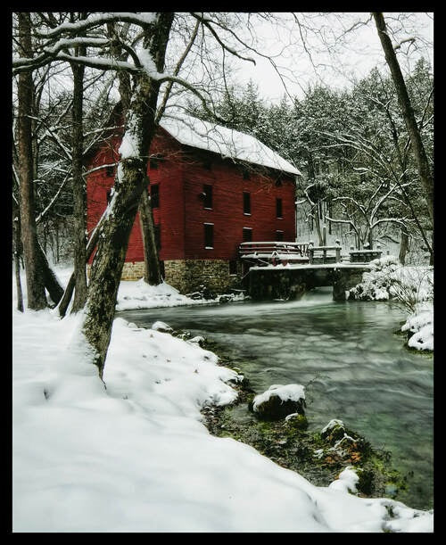 Blank Quilting’s Carey McKinney Watermill County Panel 36” x 45”