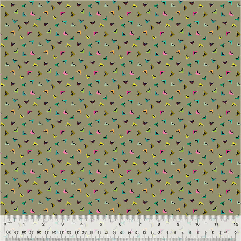 Botanica by Sally Kelly for Windham Fabrics 54019-2 Mushroom