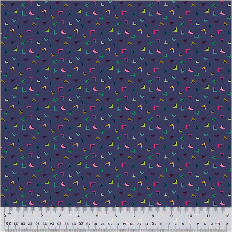 Botanica by Sally Kelly for Windham Fabrics 54019-3 Indigo