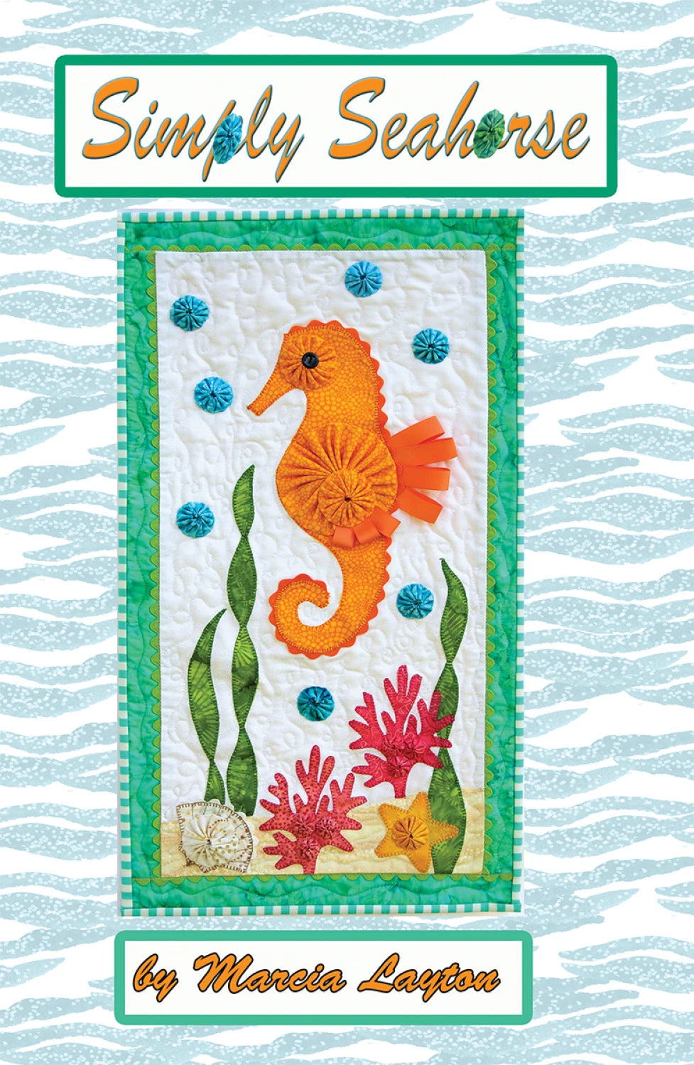 Simply Seahorse Pattern-12.5 x 22.5