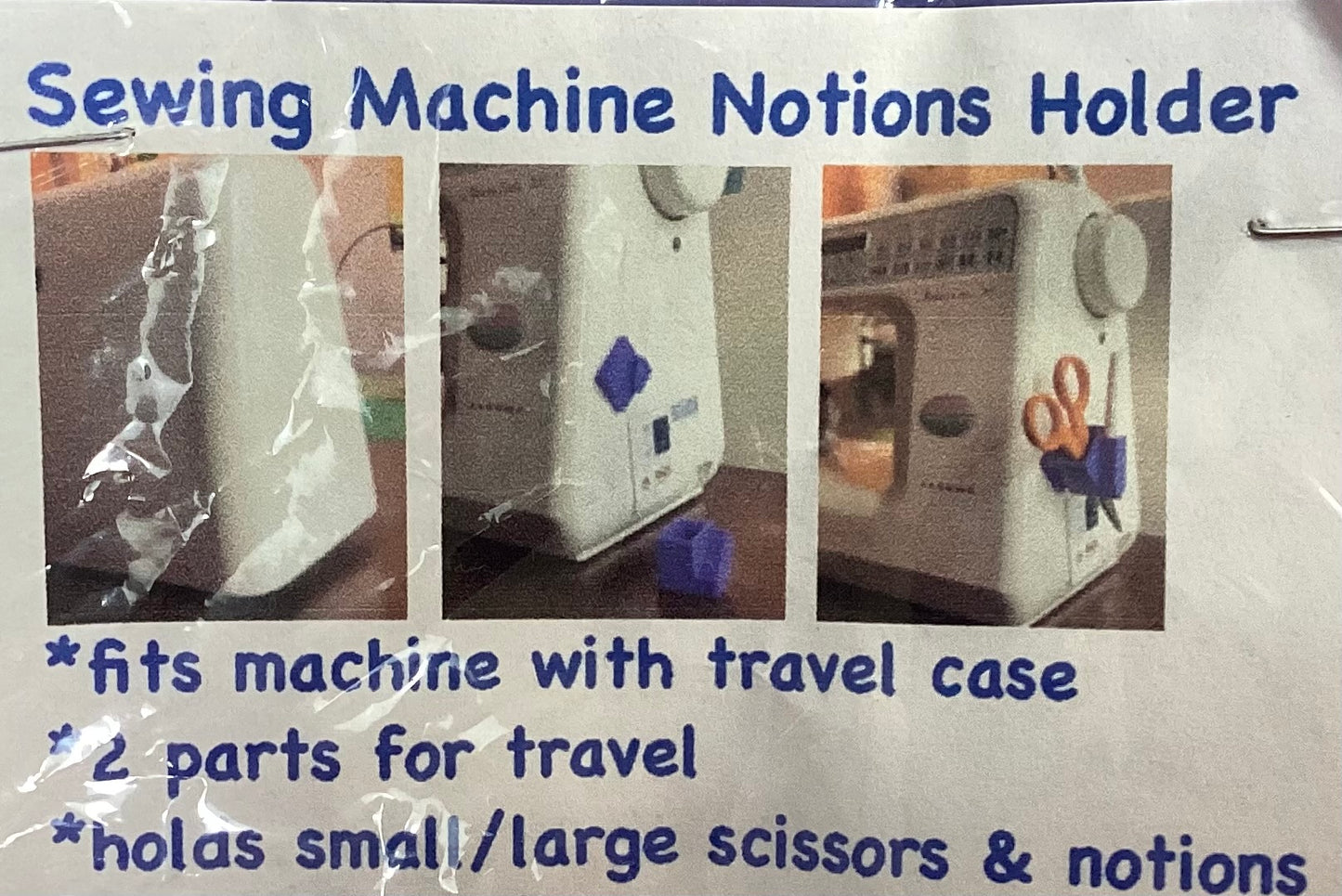 Sewing Machine Notions Holder