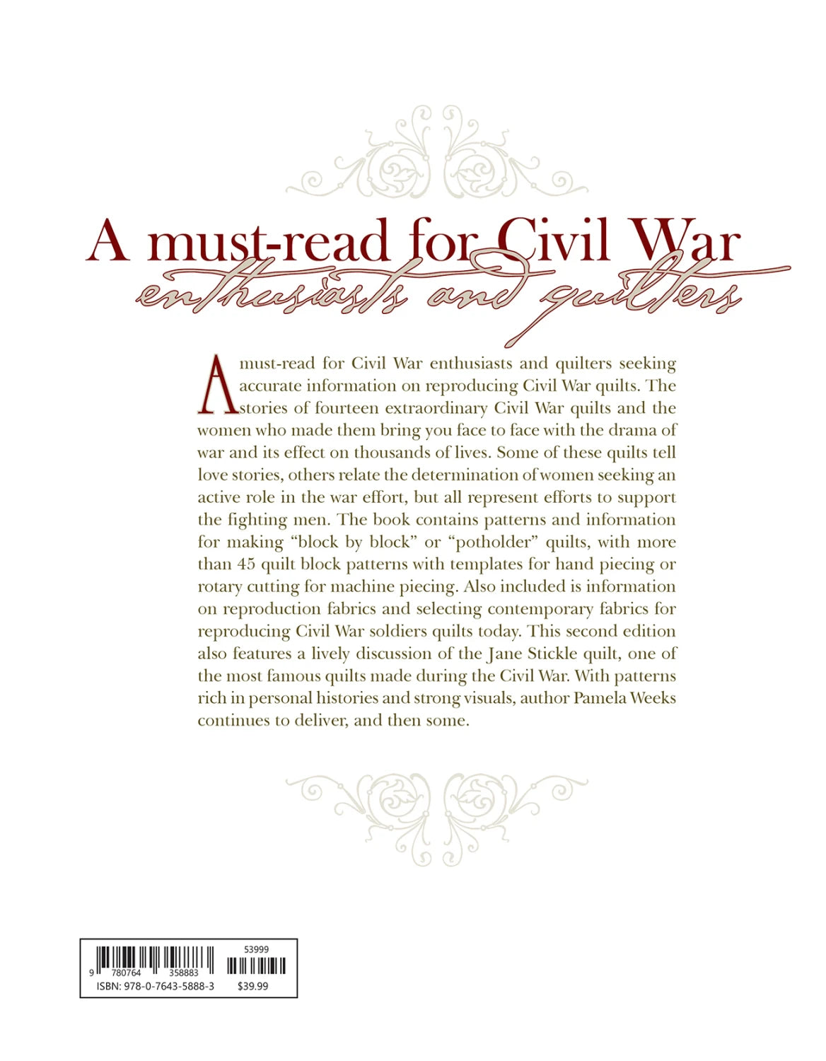 Civil War Quilts Book