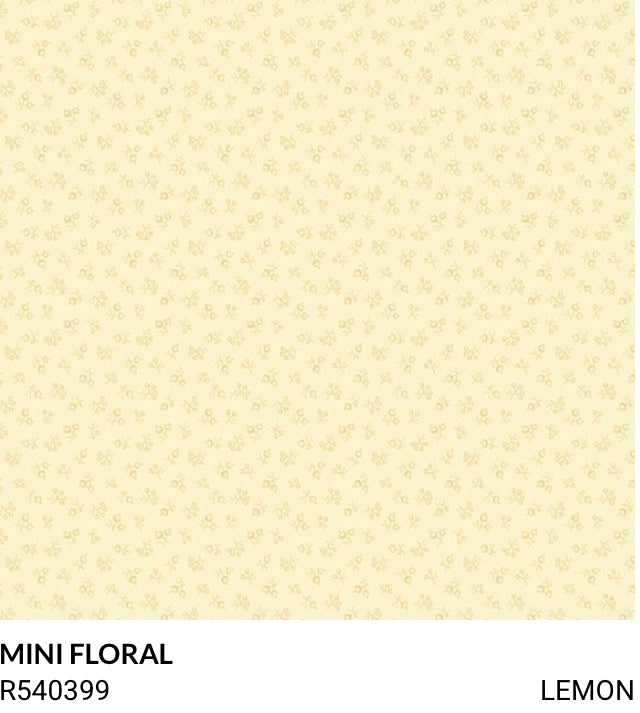 Marcus Fabrics Toolbox Floral Timeworn Toolbox Designs R540399 Lemon