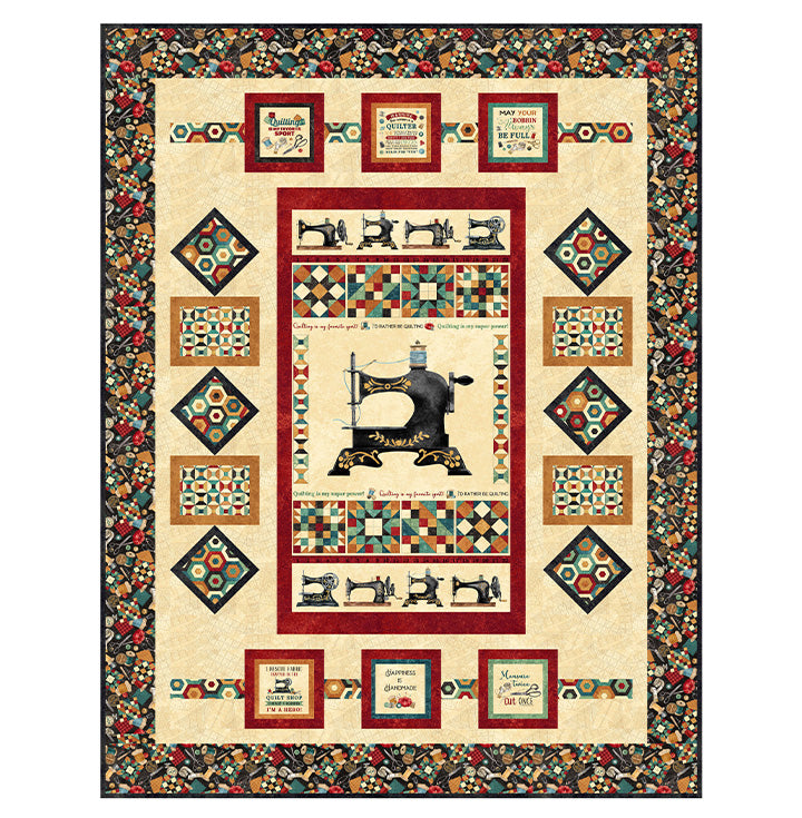Treasured Things Quilt Kit 60” x 76”
