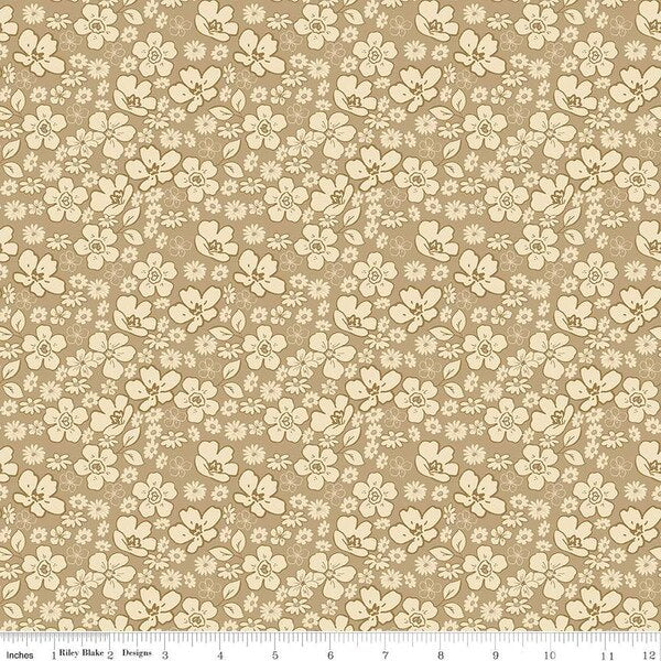 Morning Latte by Sandy Gervais for Riley Blake Designs C16923 Camel