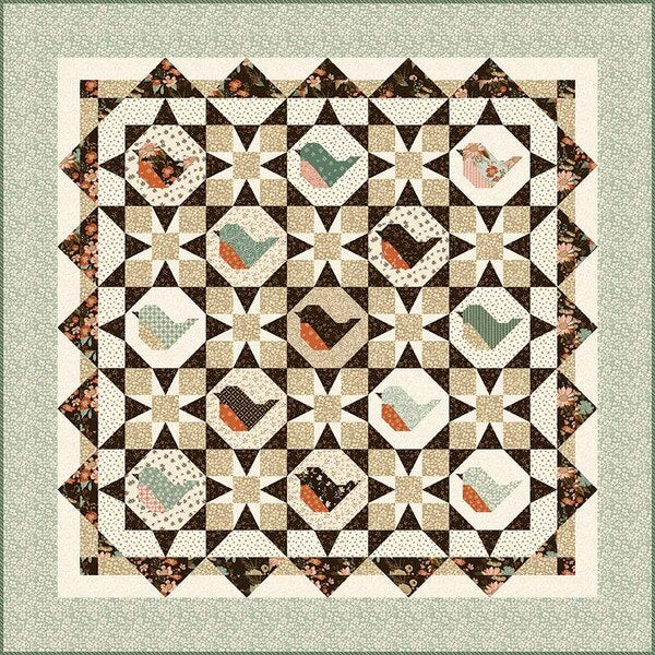 Morning Song Quilt Kit 72” x 72”