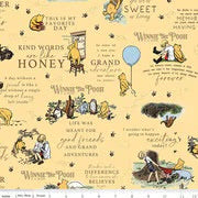 Winnie the Pooh by Riley Blake Designs Pattern: C17000, Color: Sunshine