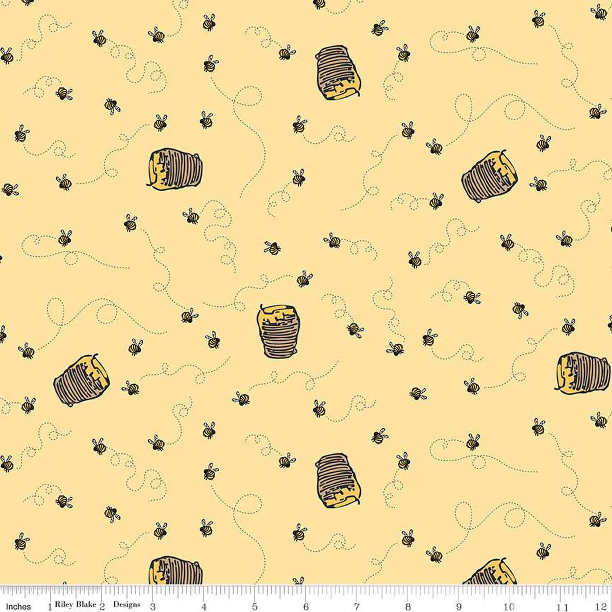 Winnie the Pooh by Riley Blake Designs Pattern: C17004, Color: Sunshine