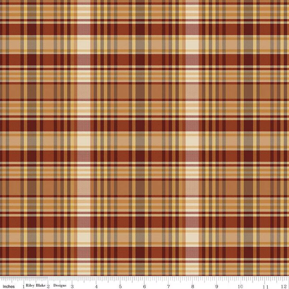 Plaid-Venture Club Plaid C17045-Nutmeg