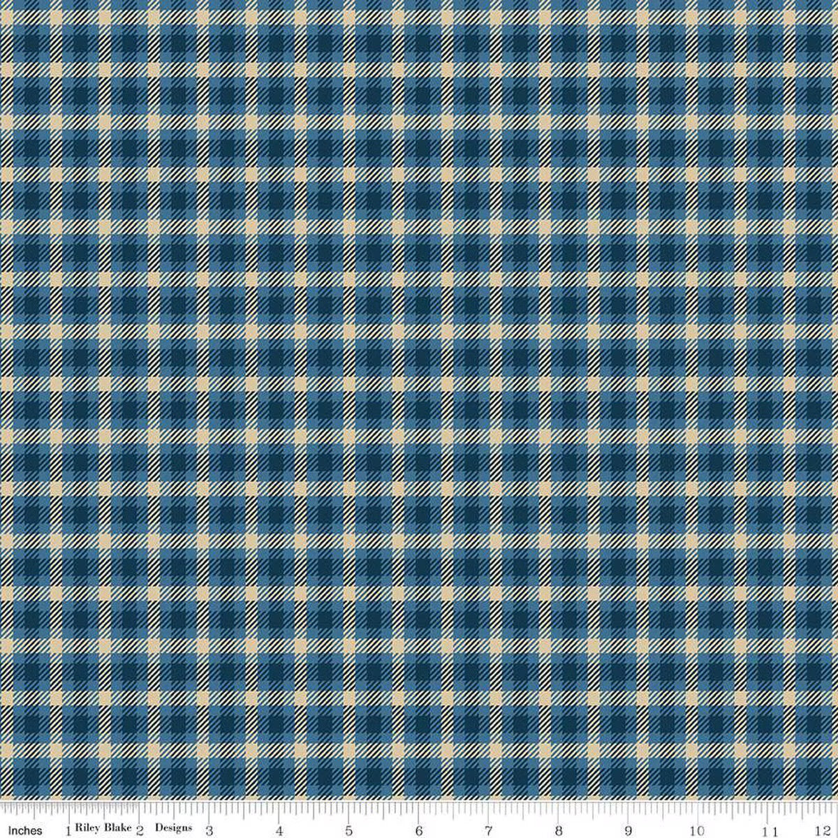 Plaid-Venture Club Scout Blue C17042-Blue