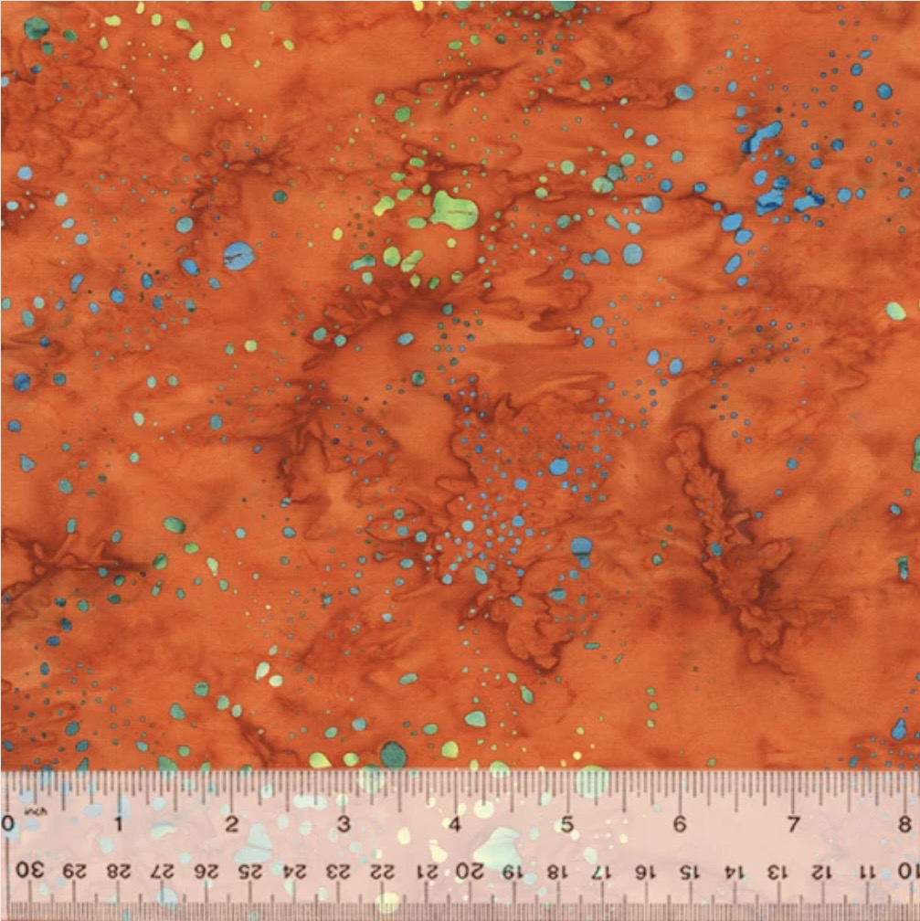 Batik from Anthology Fabrics Paint Splatter Collection 859Q-2 Papyrus