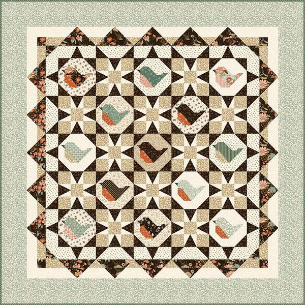 Morning Song Pattern 72” x 72”