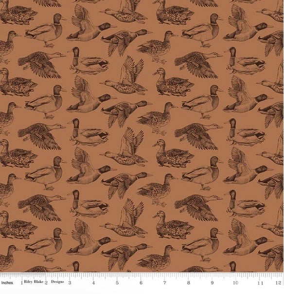 Plaid-Venture Club Ducks C17040-Nutmeg