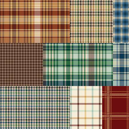 Plaid-Venture Club Cheater Design CD17049-Multi