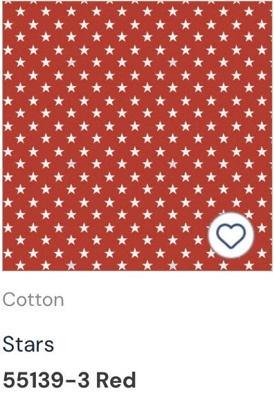 America The Beautiful by Leslie Trimbach for Windham Fabrics 55139-3 Stars Red