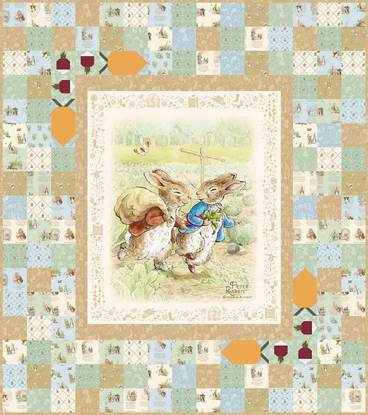 Riley Blake Designs Peter’s Garden Adventure Quilt Kit KT-17250