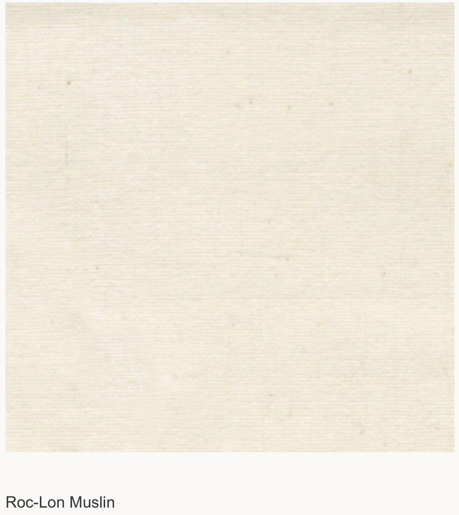 Roc-Lon AVA-LON Muslin 108” Wide Unbleached, Preshrunk, Permanent Press #5139