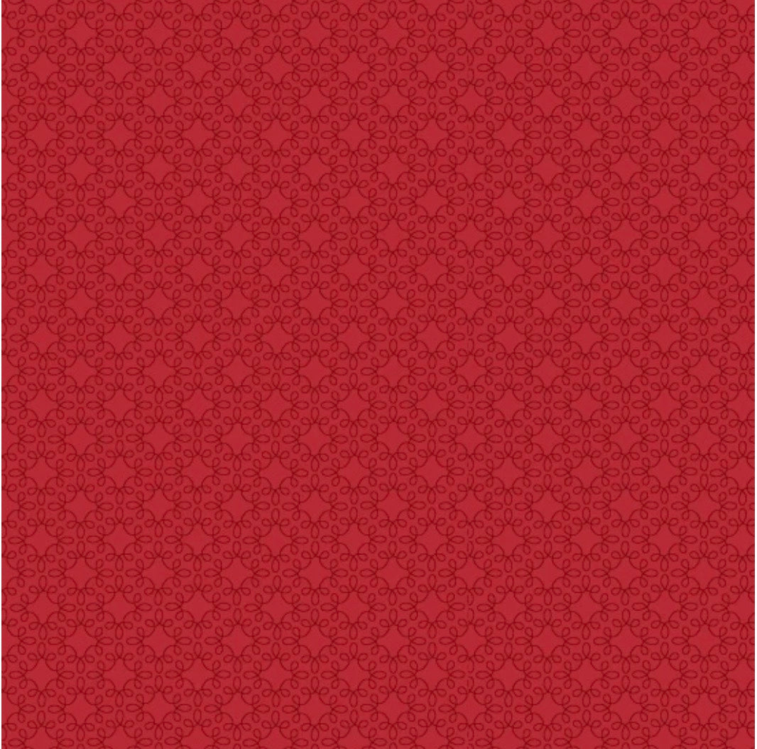 Henry Glass & Co. Modern Melody by First Blush Studio PATT 1063 COL 88 Crimson Red
