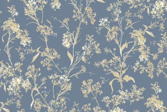 Marcus Wild Flowers Smithsonian R651626D Blue