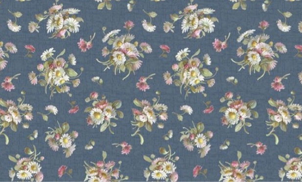 Marcus Wild Flowers Smithsonian R651625D Blue