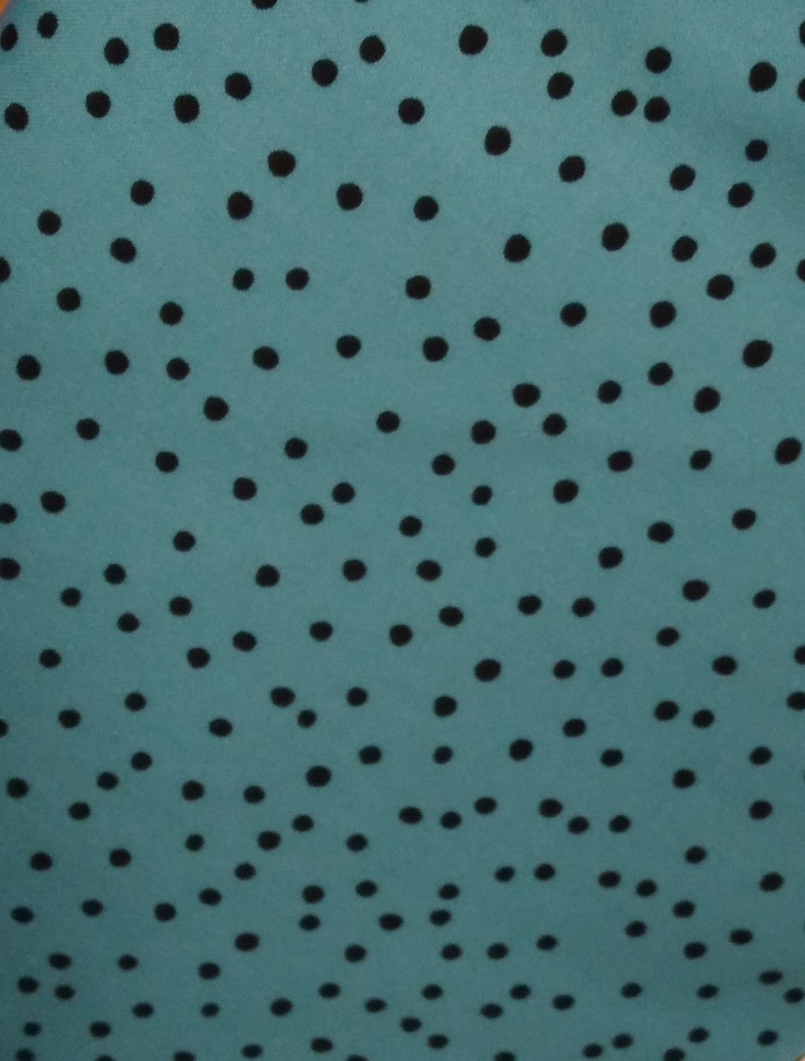 Loralie Designs Dinky Dots Turquoise/Black  692-531