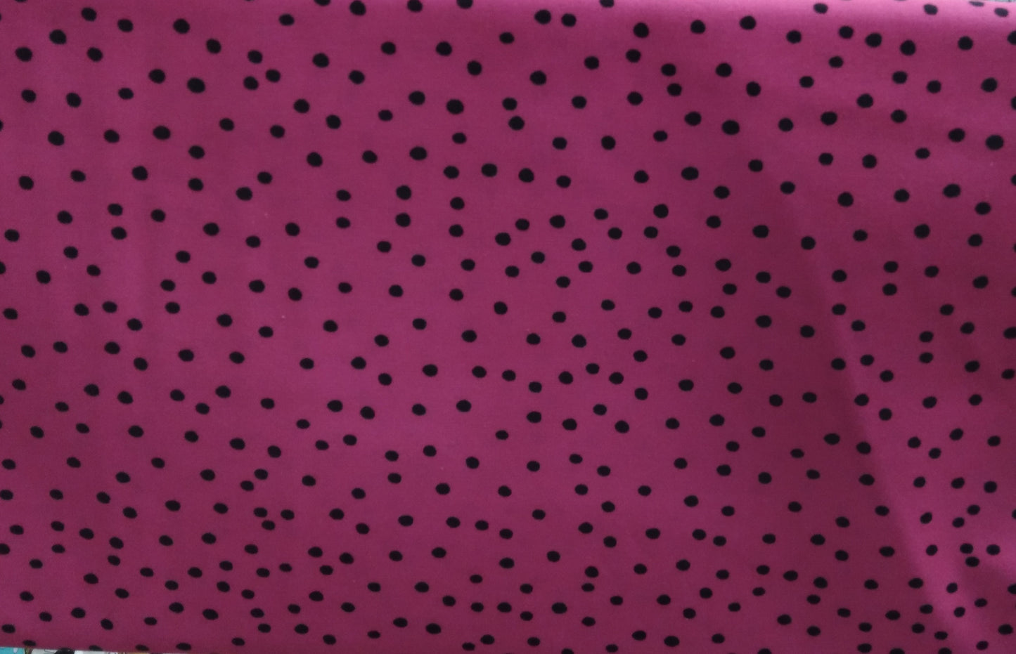 Loralie Designs Dinky Dots Hot Pink / Black 692-530