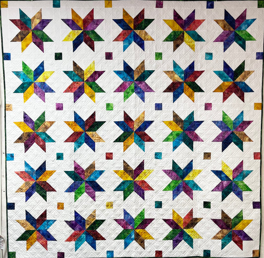 Starburst Quilt Kit 71” x 71”